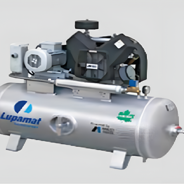 Reciprocating air compressors with gasoline engine